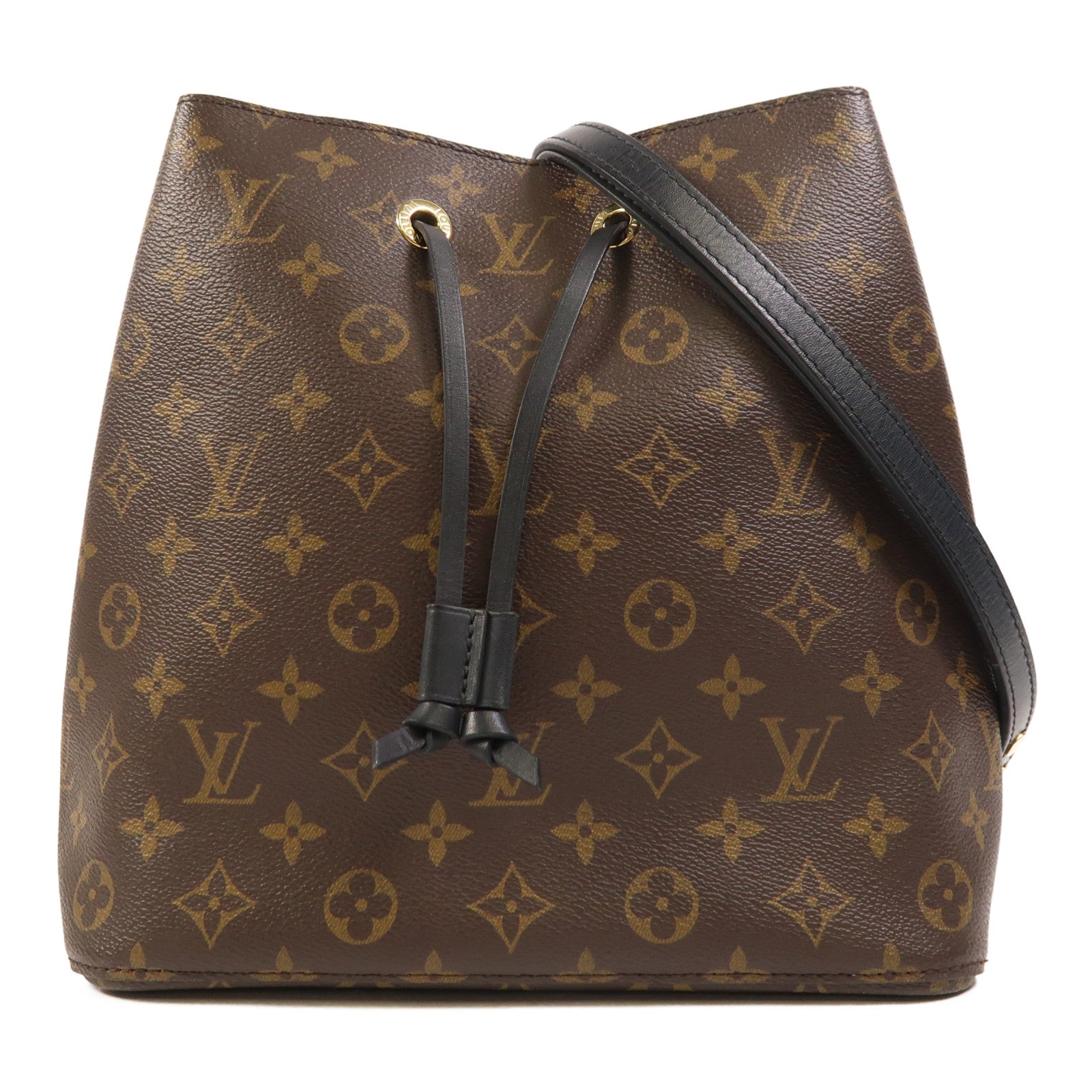 LOUIS VUITTON 【激減優惠】Monogram Neo Noe MM金扣肩背袋