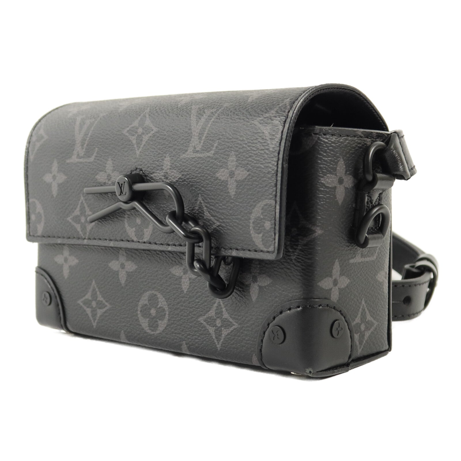 LOUIS VUITTON Monogram Eclipse Steamer Wearable Wallet肩背袋