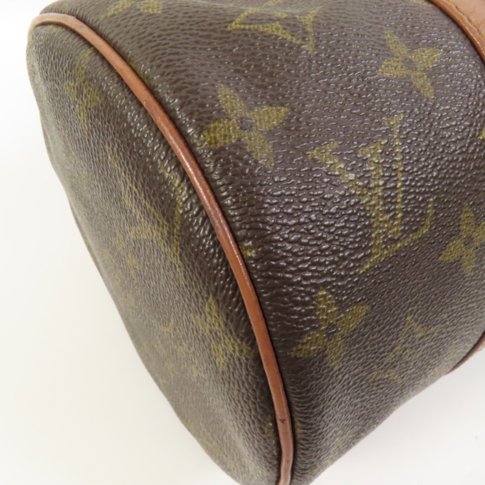 LOUIS VUITTON Monogram Papillon GM金扣手挽袋