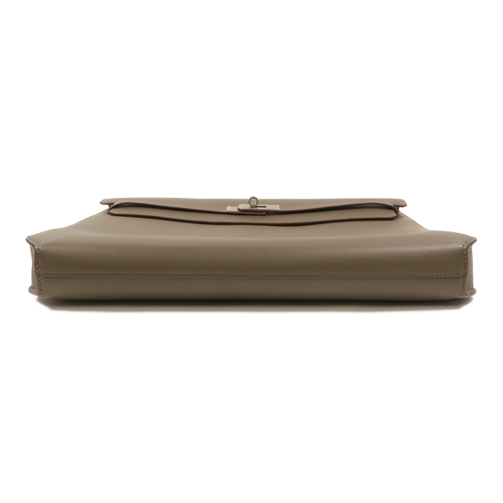 HERMES Epsom皮革Kelly Depeches 36手拿包Etain