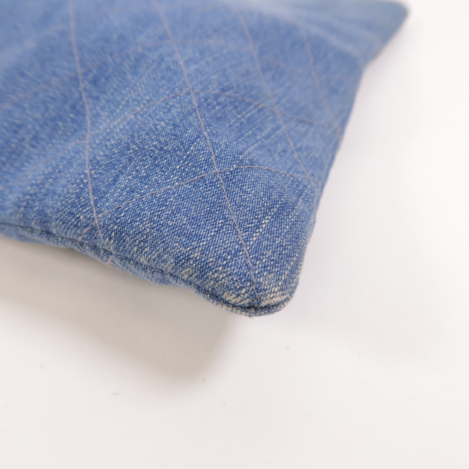 CHANEL 牛仔布Vintage Bag手挽袋