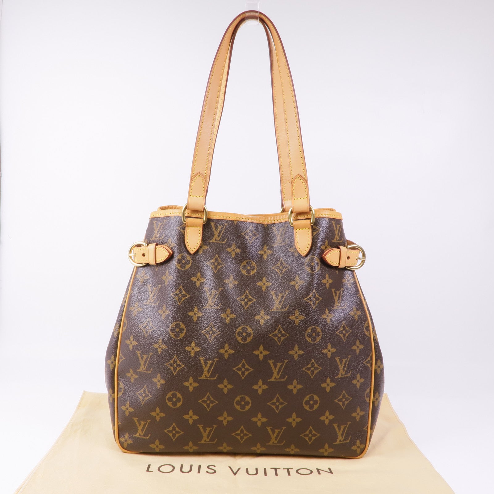 LOUIS VUITTON Monogram Batignolles金扣肩背袋
