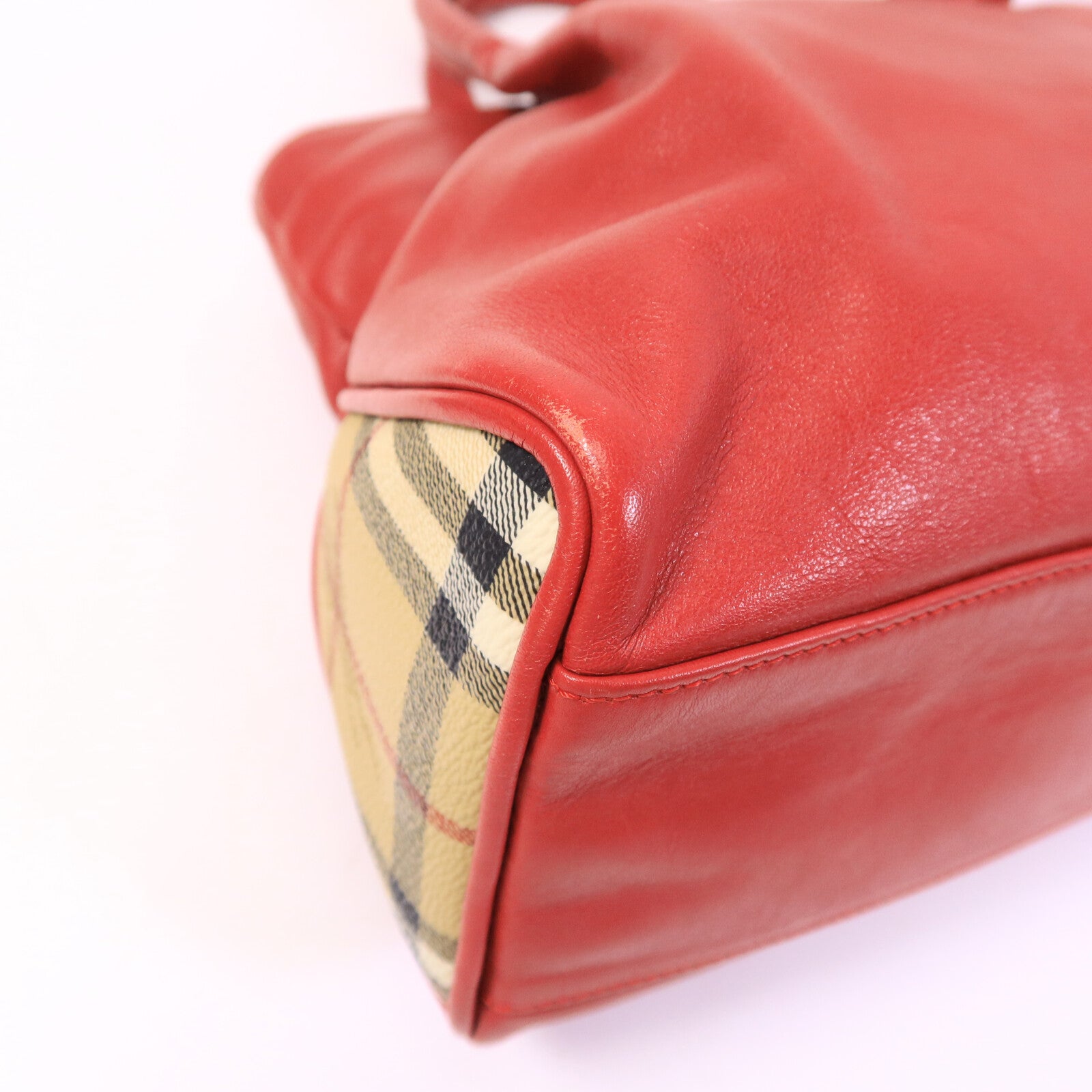 BURBERRY 牛皮皮革Hand Bag手挽袋