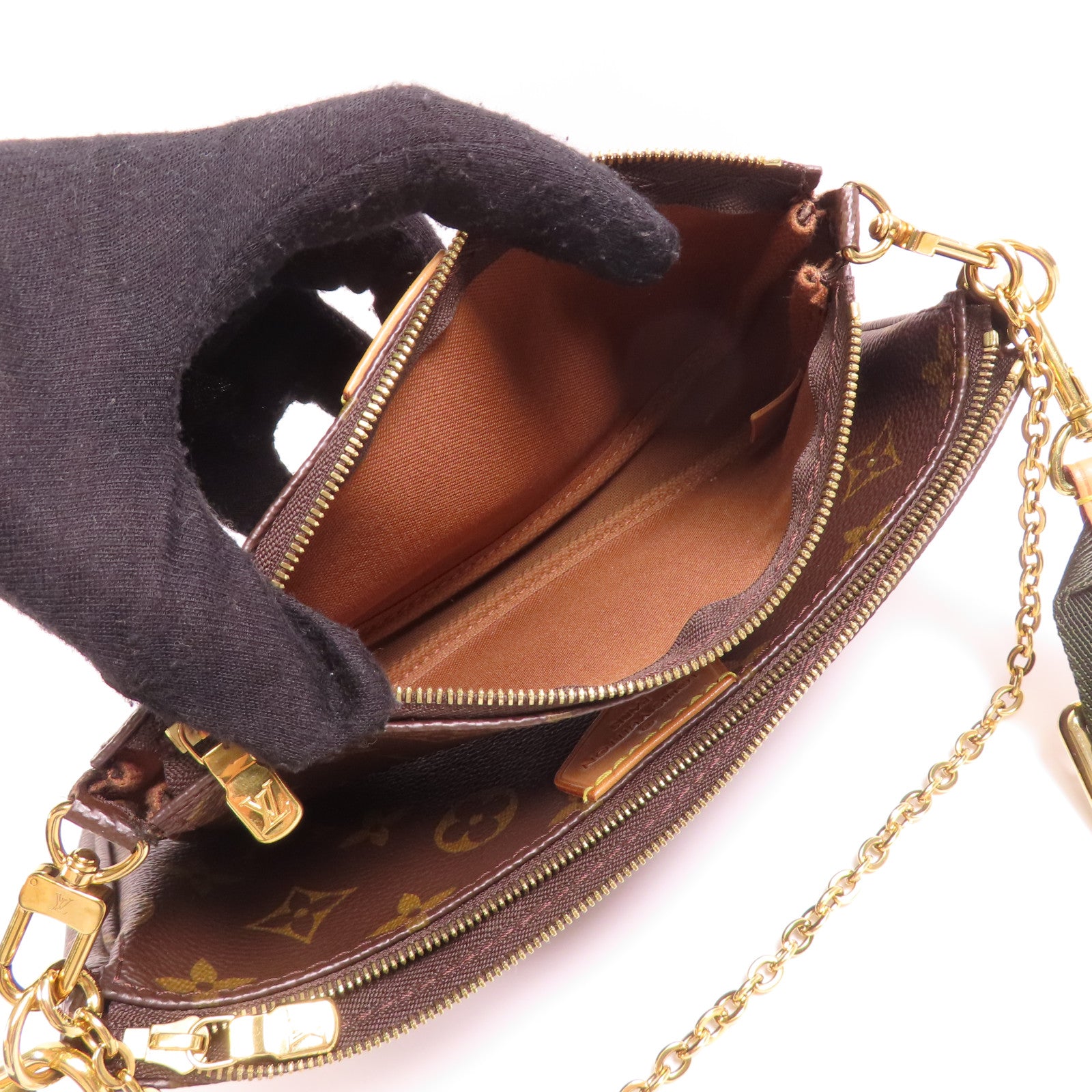 LOUIS VUITTON LV Multi Pochette Accessoires 2 Way Shoulder Bag M44813 Monogram