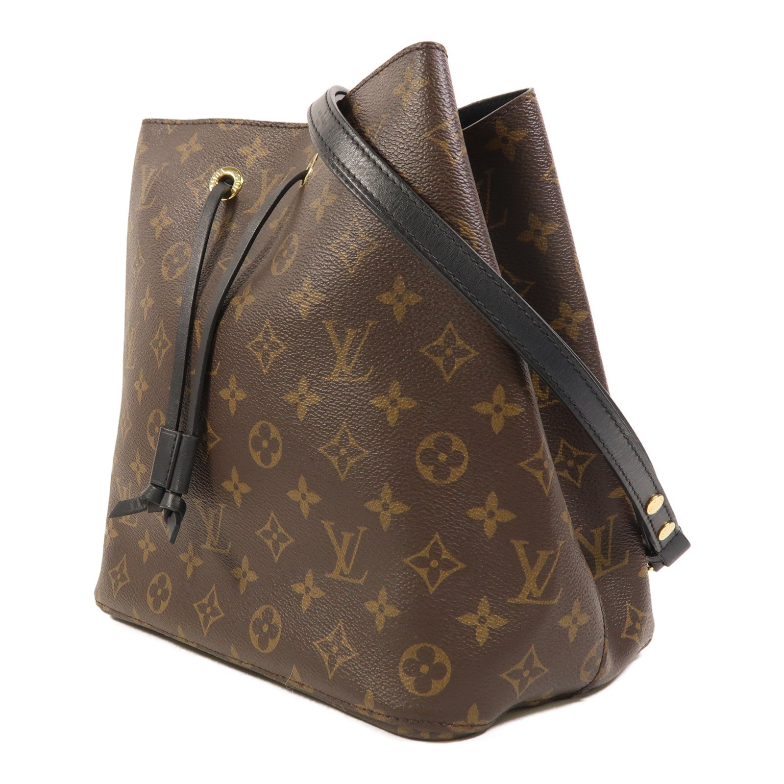 LOUIS VUITTON 【激減優惠】Monogram Neo Noe MM金扣肩背袋