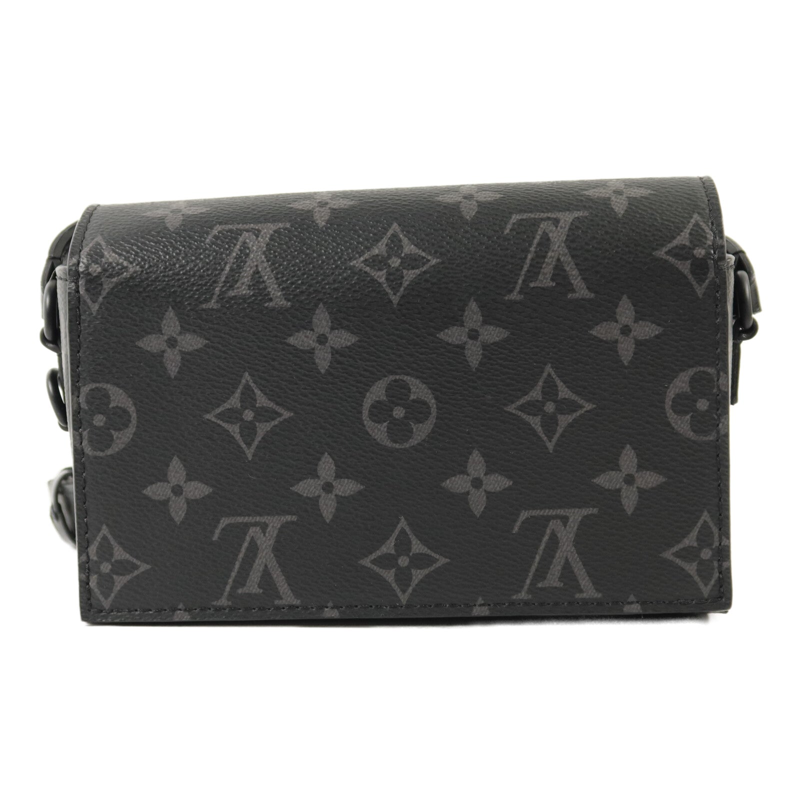 LOUIS VUITTON Monogram Eclipse Steamer Wearable Wallet肩背袋
