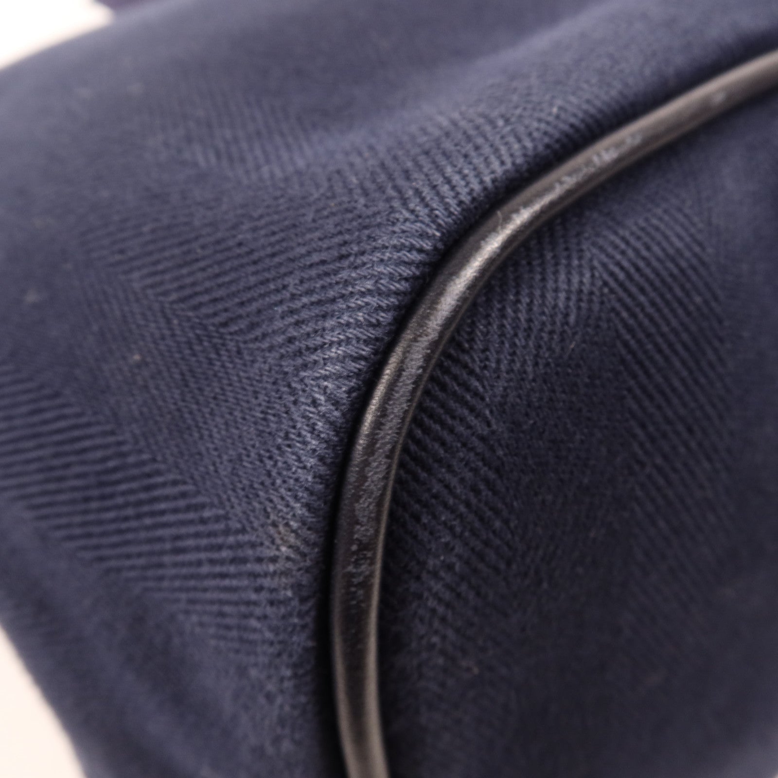 HERMES 帆布Valparaiso MM銀扣手挽袋