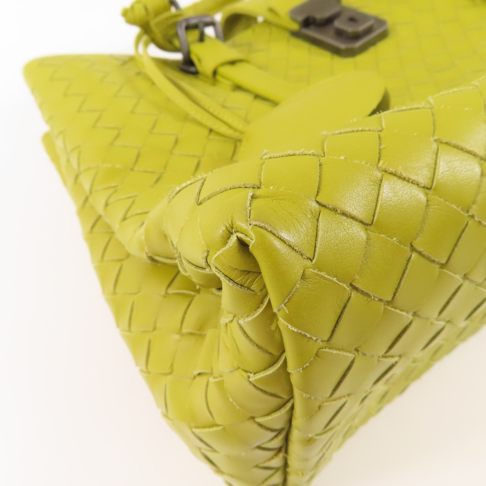 BOTTEGA VENETA 織紋皮革2 Way Shoulder手挽肩背兩用袋