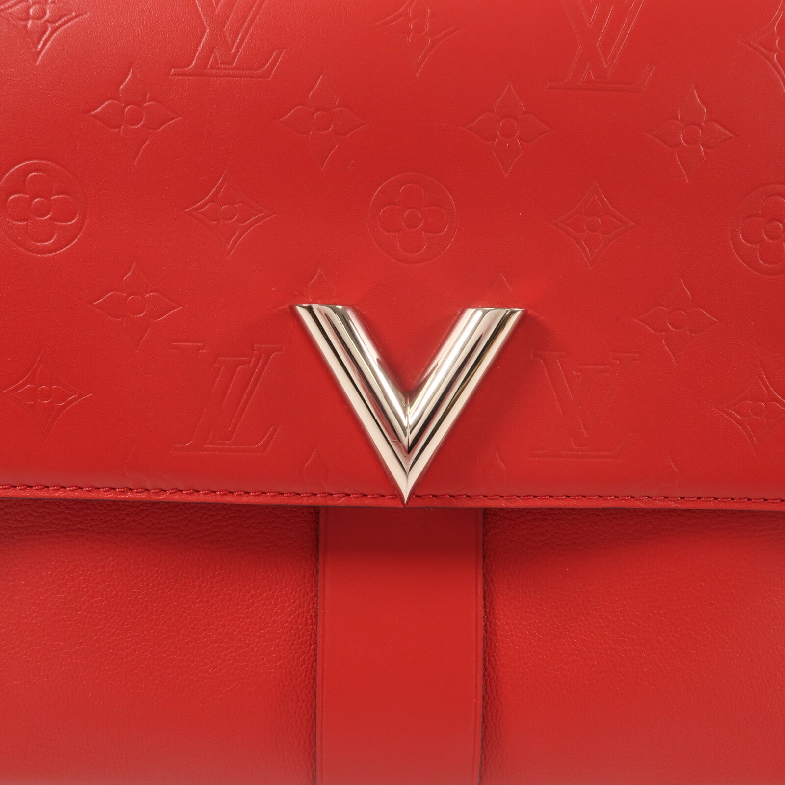 LOUIS VUITTON 【激減優惠】牛皮皮革Very One銀扣手挽肩背兩用袋