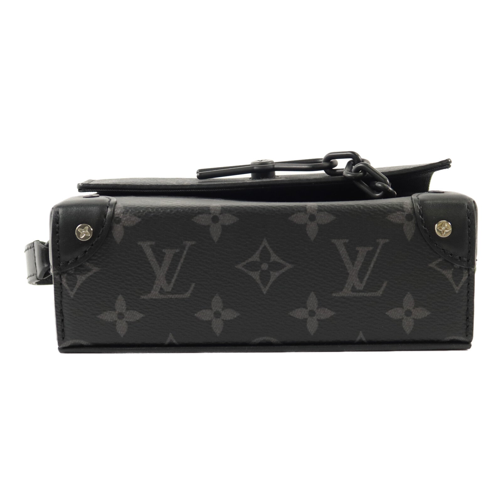 LOUIS VUITTON Monogram Eclipse Steamer Wearable Wallet肩背袋