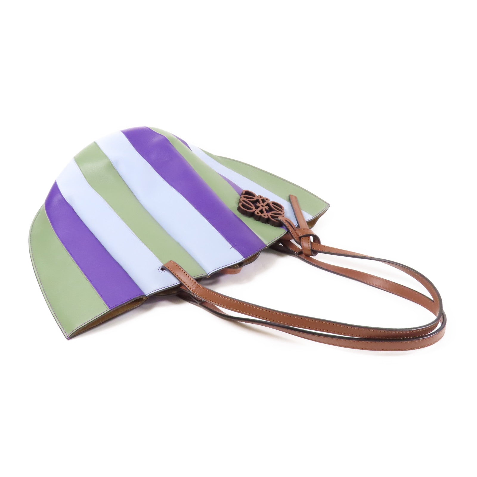 LOEWE 【激減優惠】牛皮皮革Shell Tote肩背袋