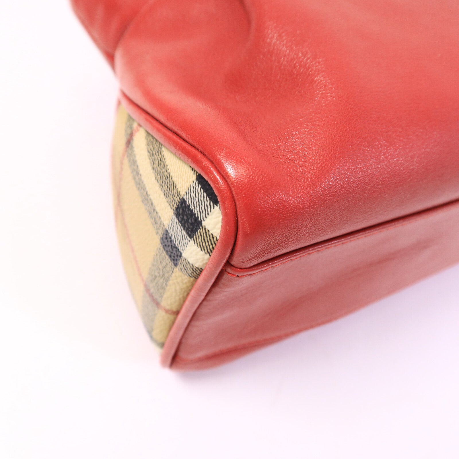 BURBERRY 牛皮皮革Hand Bag手挽袋
