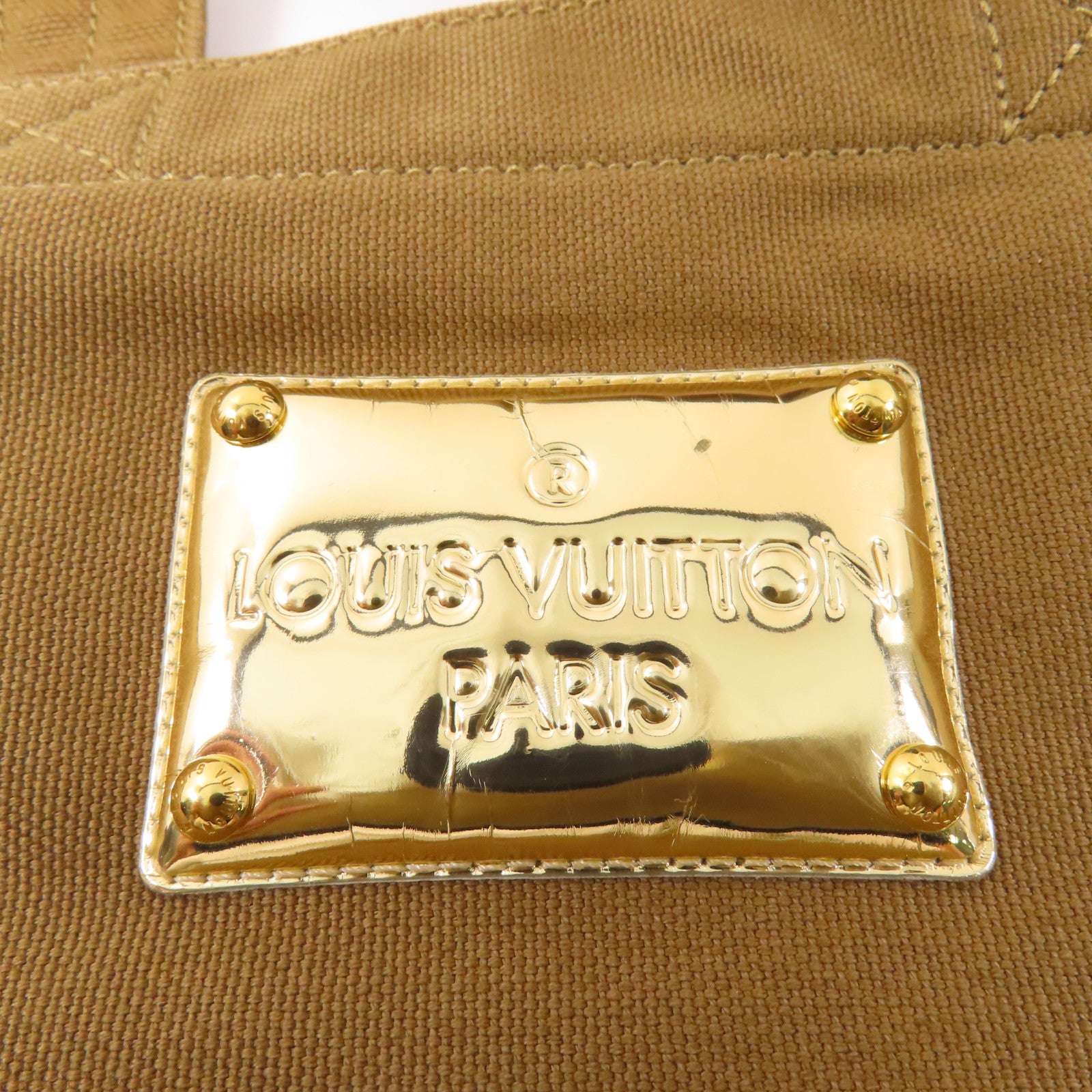 LOUIS VUITTON 帆布That's Love Tote Bag金扣手挽袋