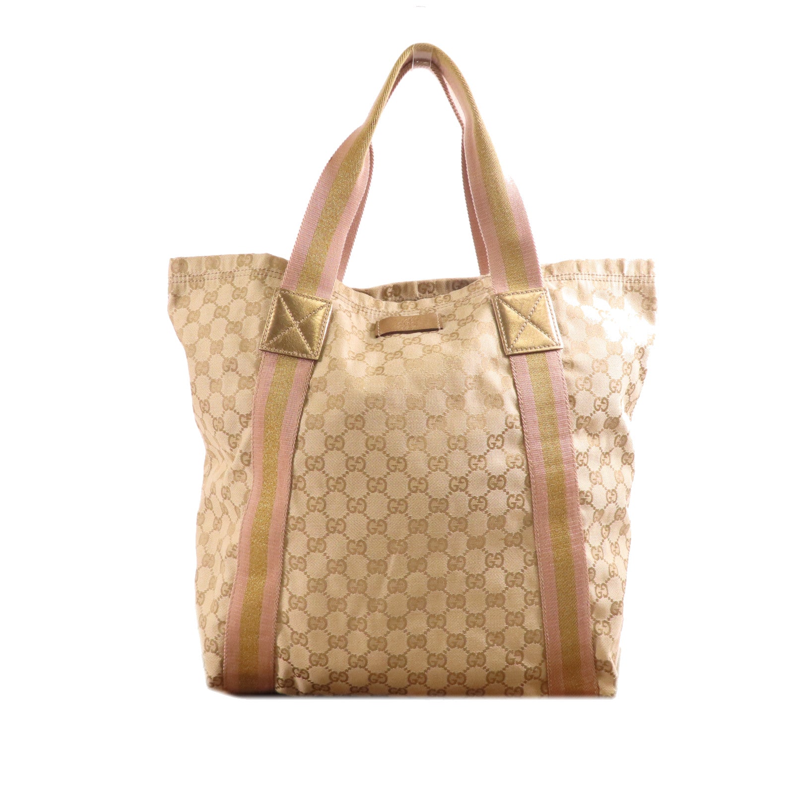 GUCCI 帆布Tote Bag肩背袋