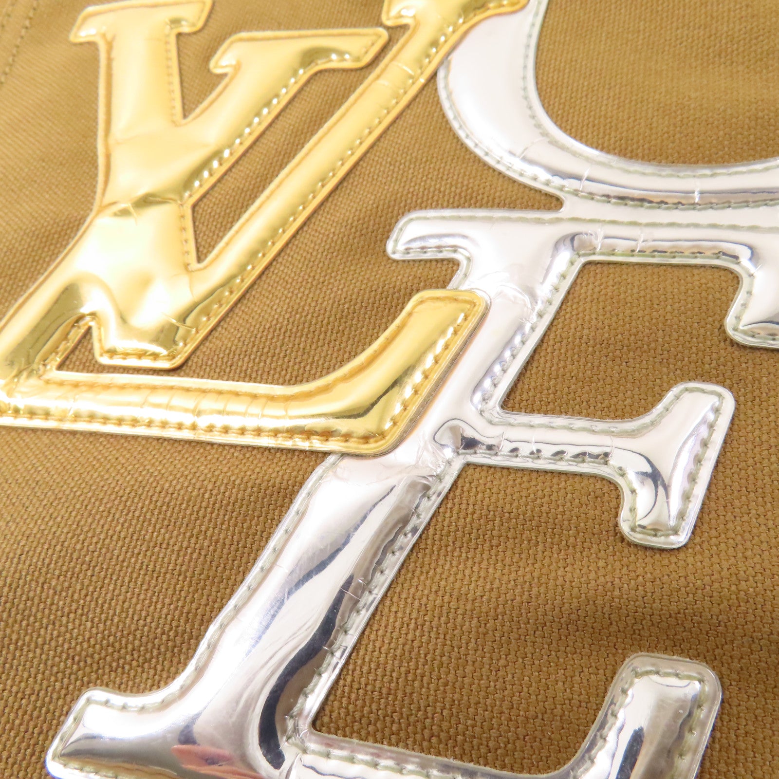 LOUIS VUITTON 【激減優惠】帆布That's Love Tote Bag金扣手挽袋