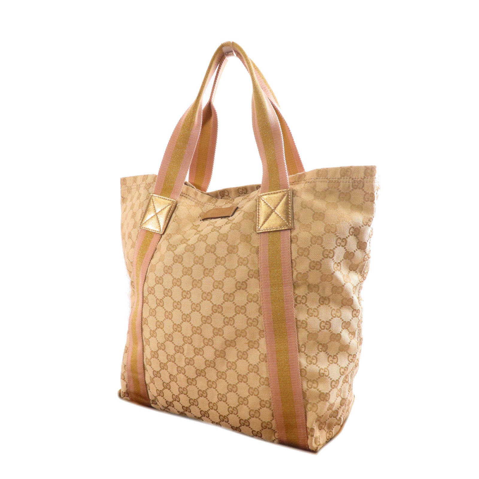GUCCI 帆布Tote Bag肩背袋