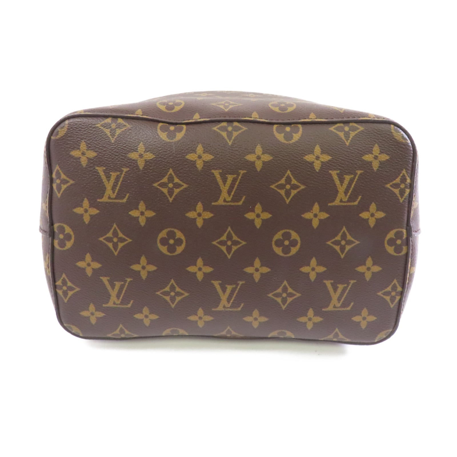 LOUIS VUITTON Monogram Neo Noe MM金扣肩背袋啡色/粉紅色