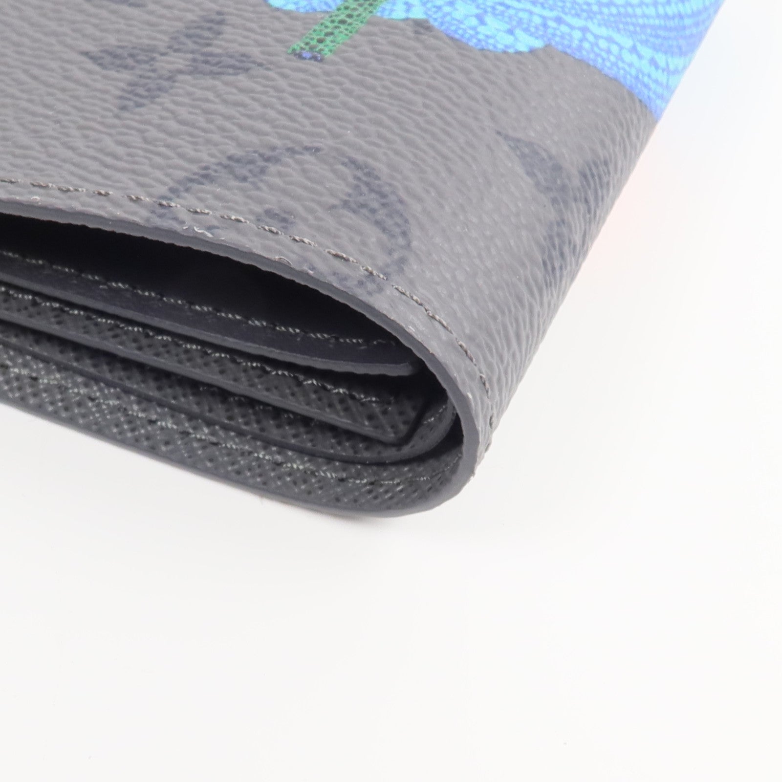 LOUIS VUITTON Monogram Eclipse Reverse LV X Yayoi Kusama錢包