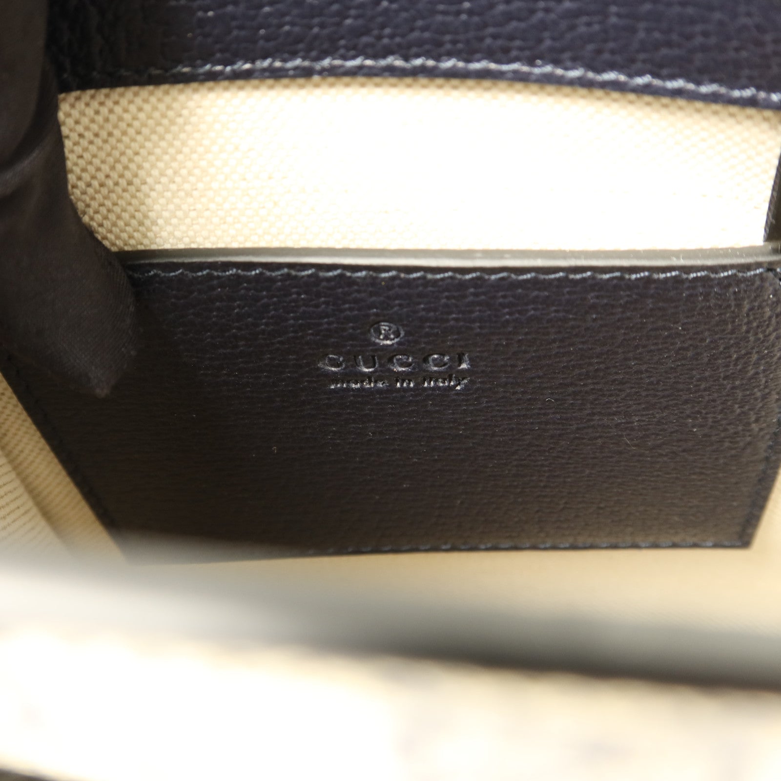 GUCCI 塗層帆布Interlocking G Mini Tote Bag銀扣手挽肩背兩用袋
