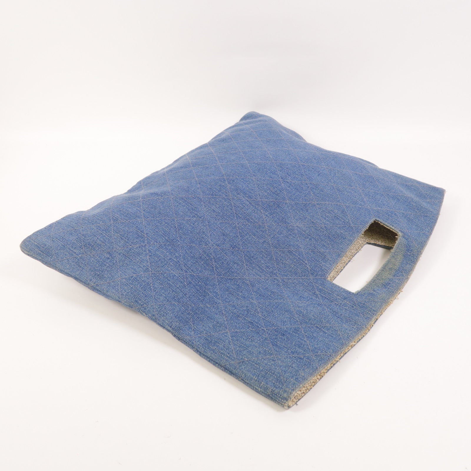 CHANEL 牛仔布Vintage Bag手挽袋