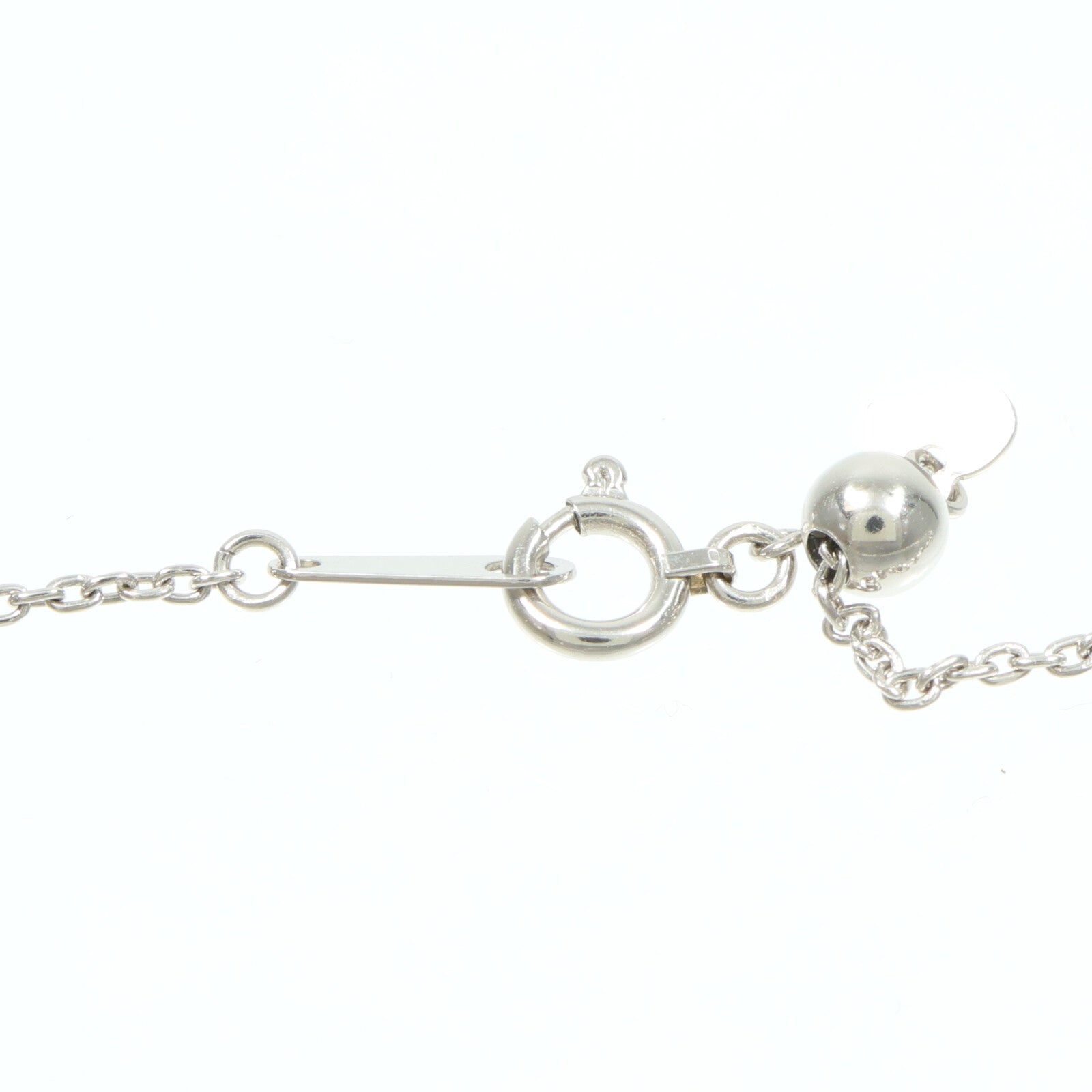 JEWELRY PT900/850鉑金Garnet Diamond Necklace石榴石/鑽石項鍊