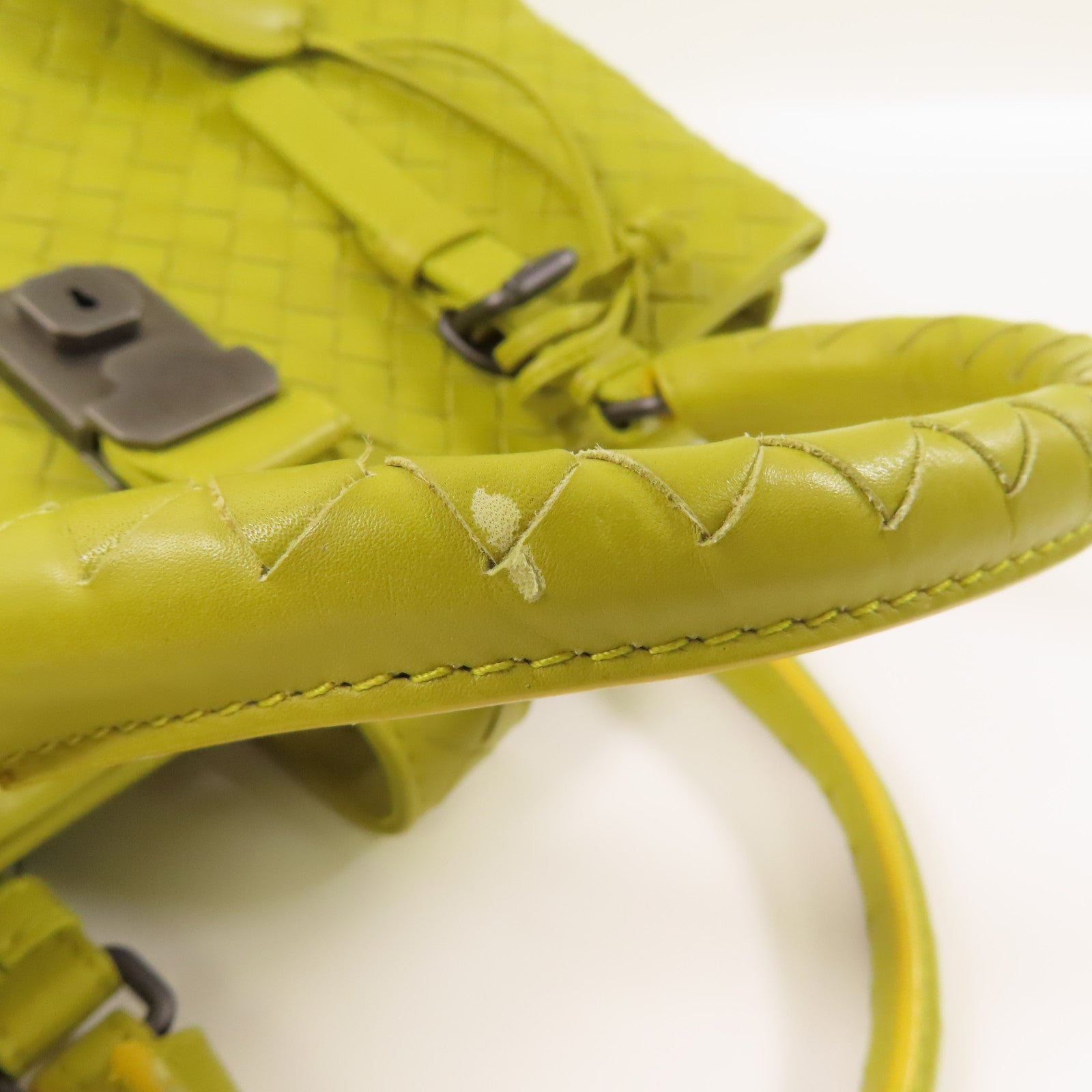 BOTTEGA VENETA 織紋皮革2 Way Shoulder手挽肩背兩用袋