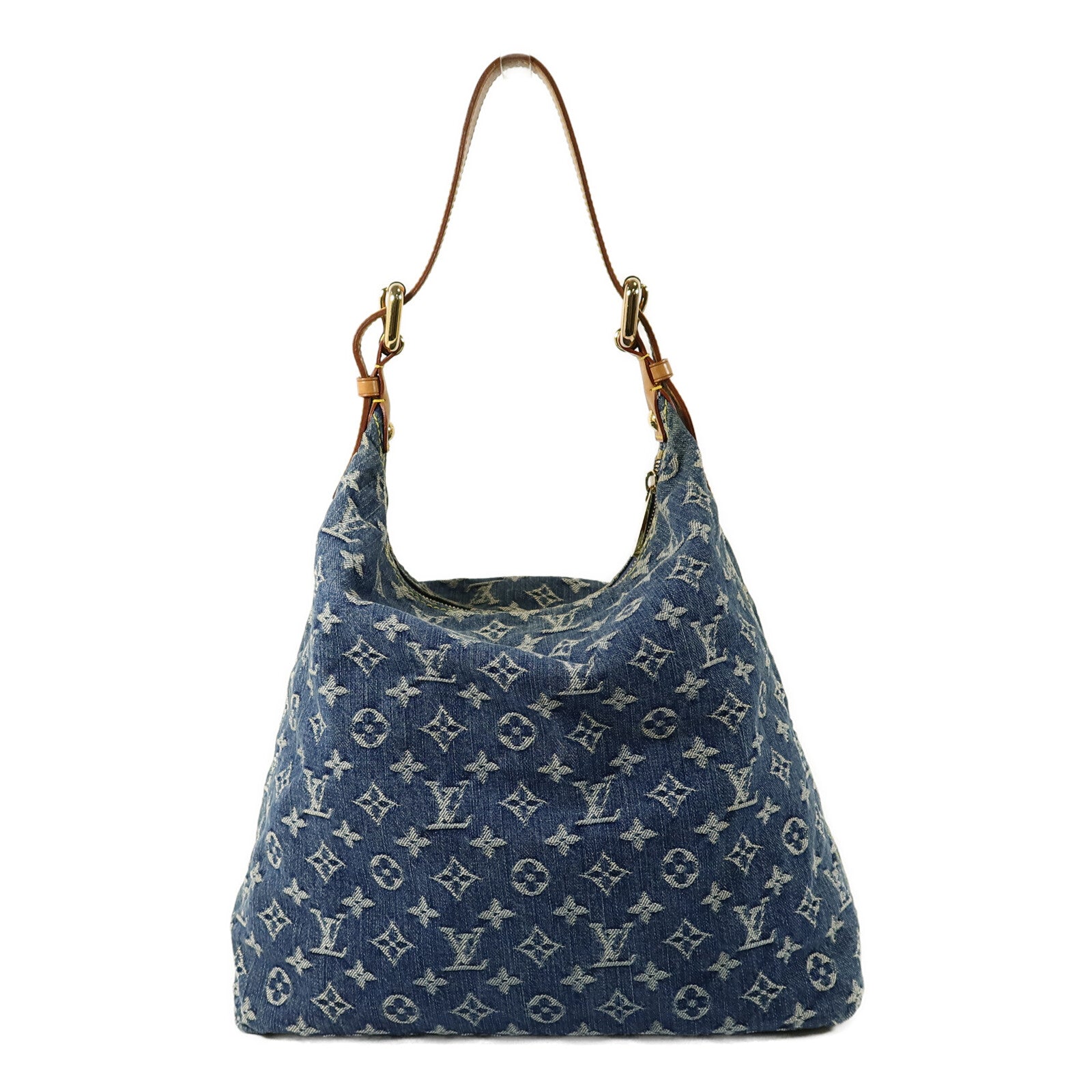 LOUIS VUITTON Monogram Denim Buggy GM肩背袋