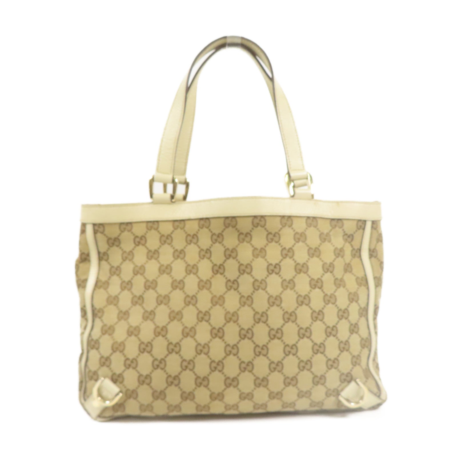 GUCCI 【激減優惠】帆布Hand Bag金扣手挽袋