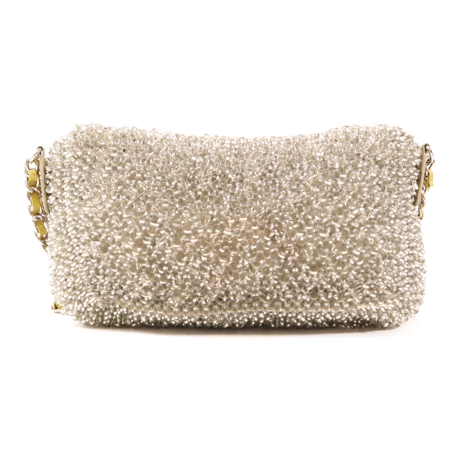 ANTEPRIMA PVC Wire Bag銀扣鏈帶肩背袋