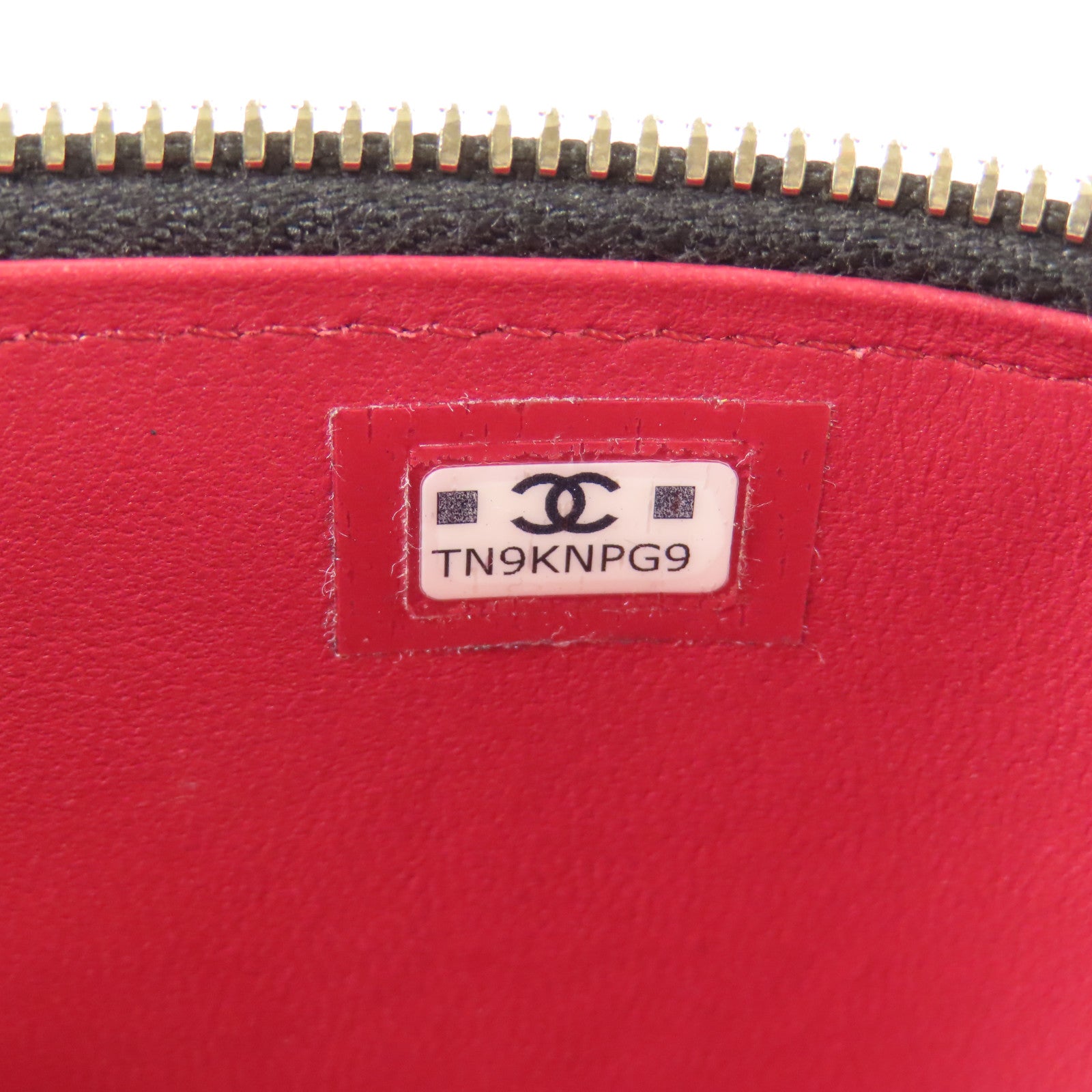 CHANEL 羊皮皮革Vanity Case金扣鏈帶肩背袋