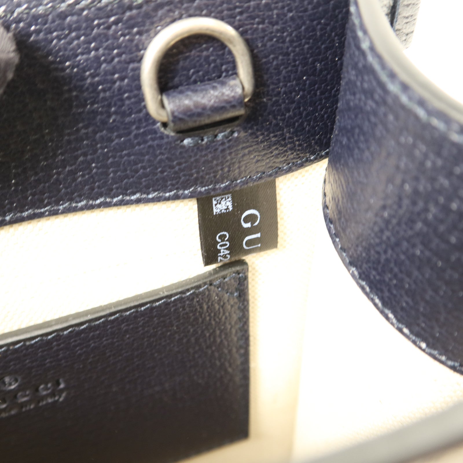 GUCCI 塗層帆布Interlocking G Mini Tote Bag銀扣手挽肩背兩用袋