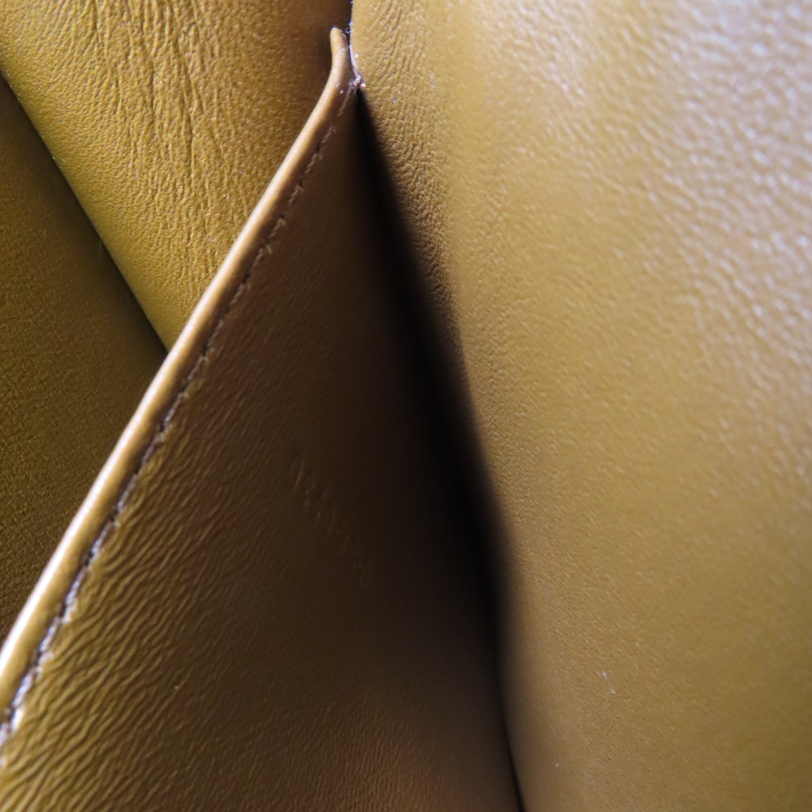 CELINE 牛皮皮革Classic Box Shoulder Bag金扣肩背袋啡色