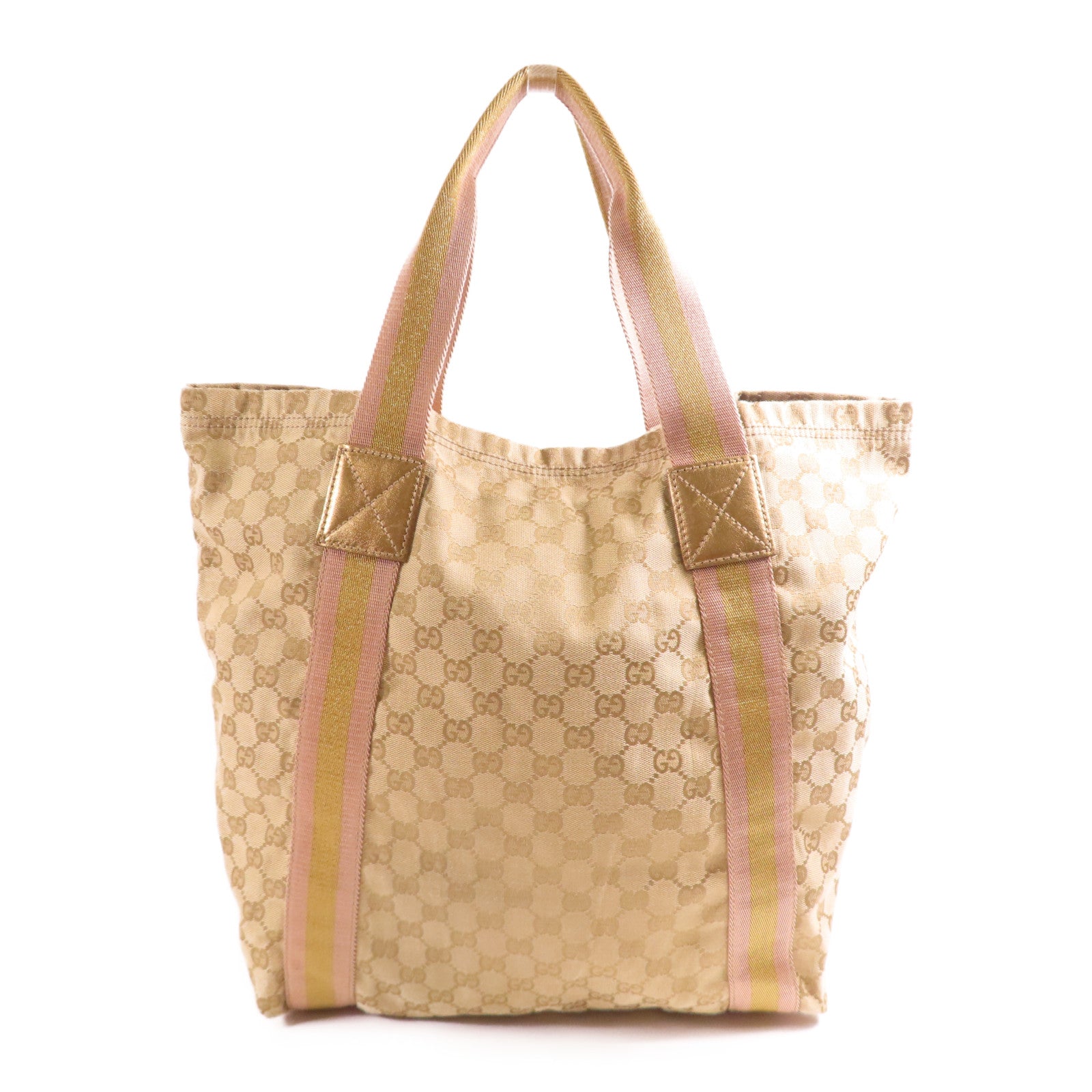 GUCCI 帆布Tote Bag肩背袋