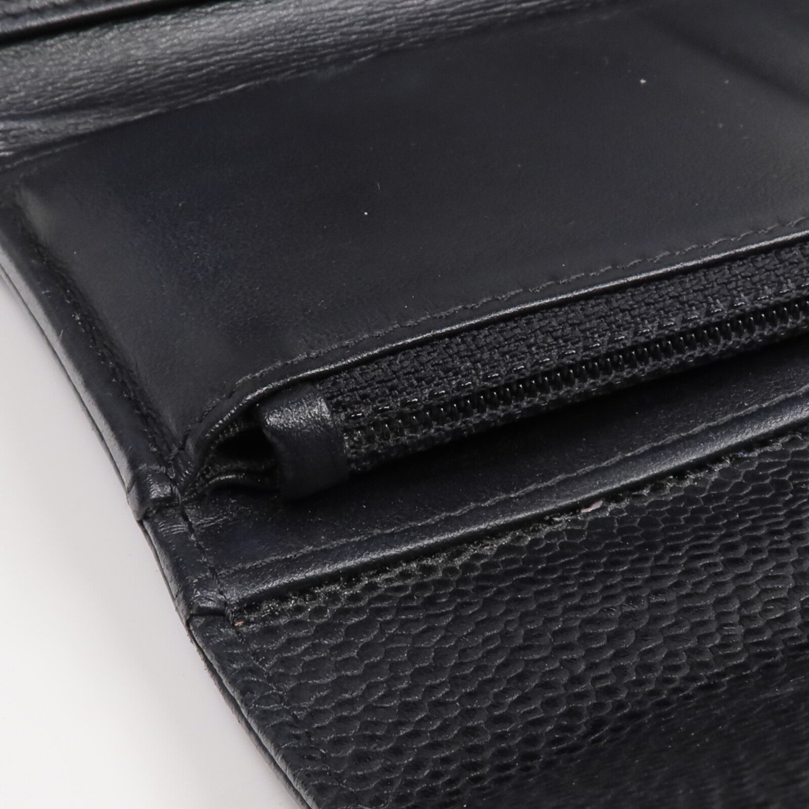 CHANEL 牛皮皮革Wallet金扣錢包