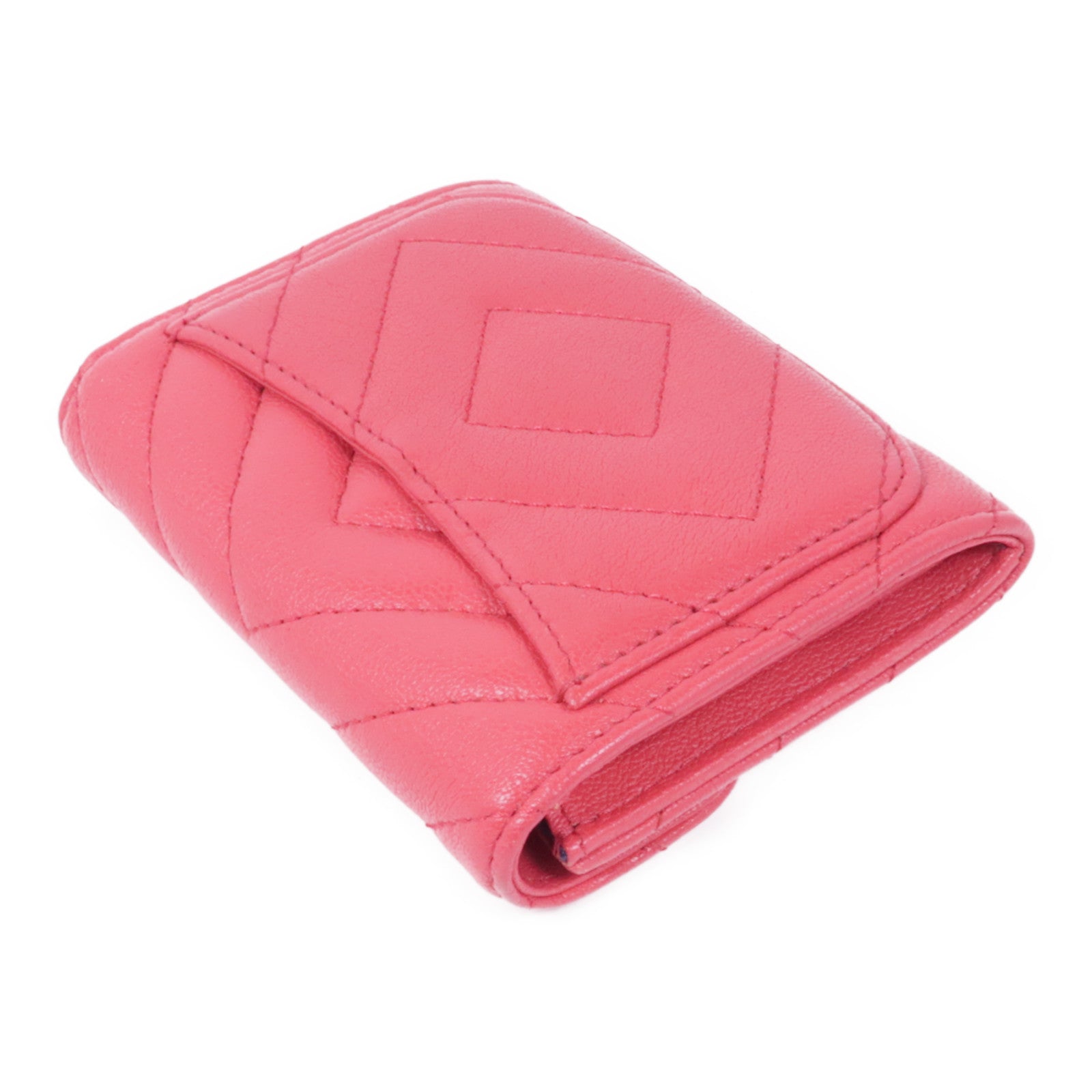 CHANEL 牛皮皮革2.55 Card Case金扣卡片套