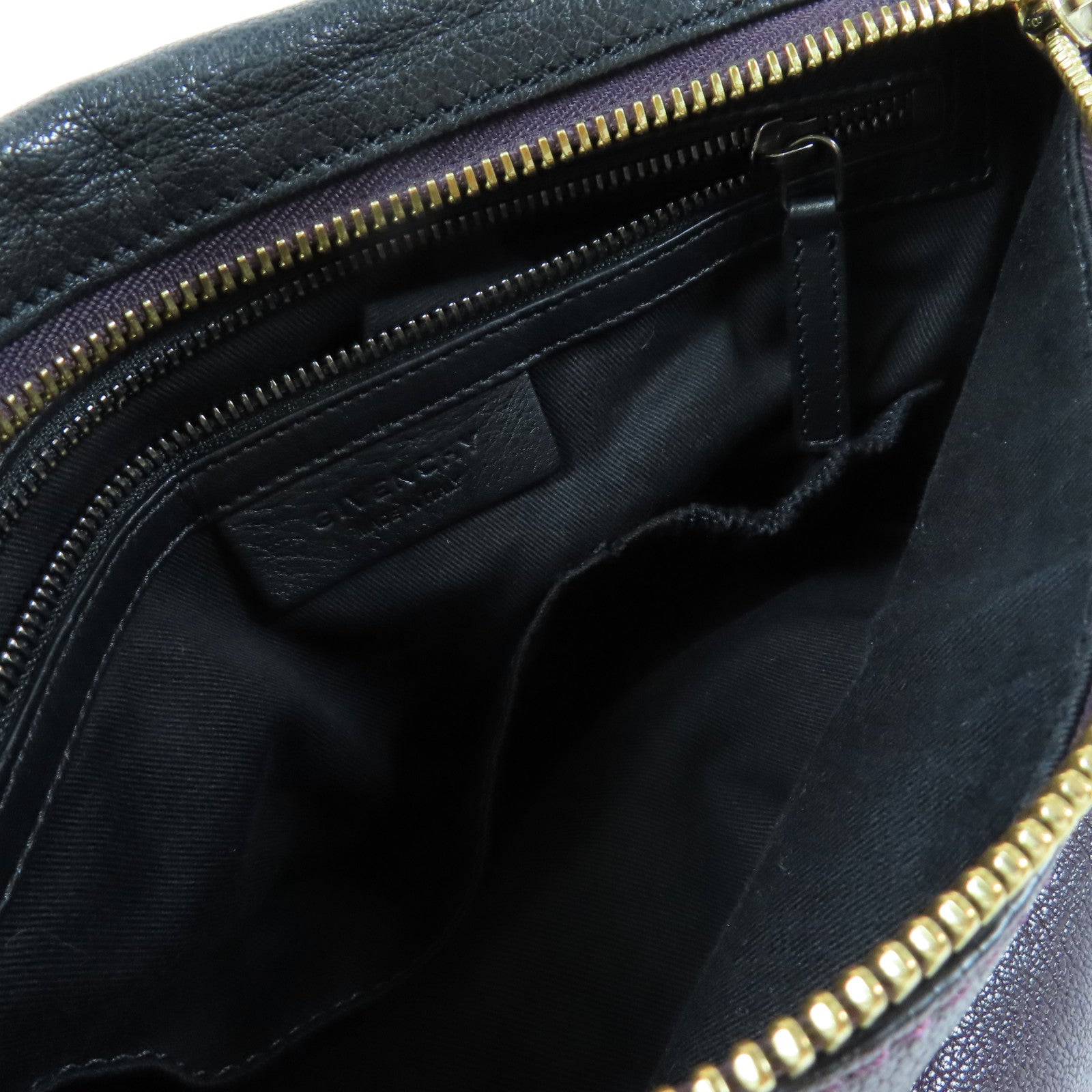 GIVENCHY 牛皮皮革Shoulder Bag金扣手挽肩背兩用袋