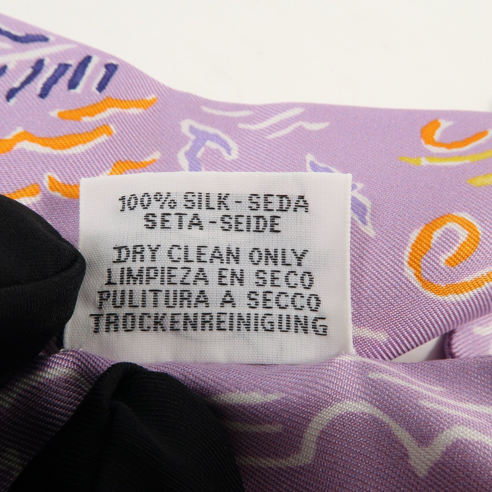 HERMES 絲質Twilly絲巾