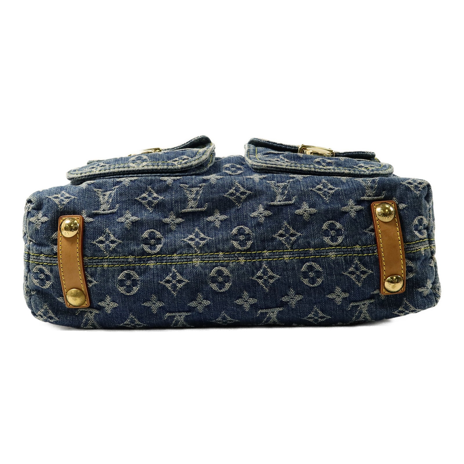 LOUIS VUITTON Monogram Denim Buggy GM肩背袋