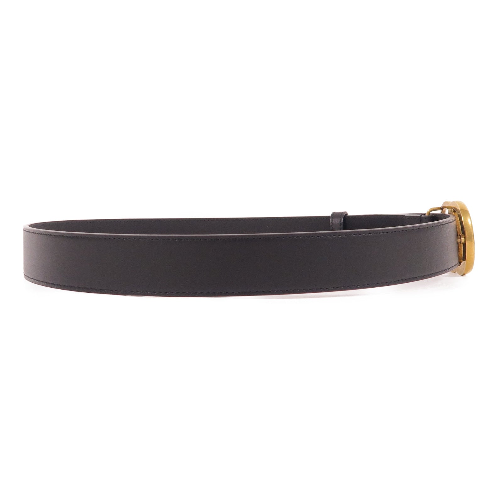GUCCI 皮革GG Marmont Thin Belt皮帶