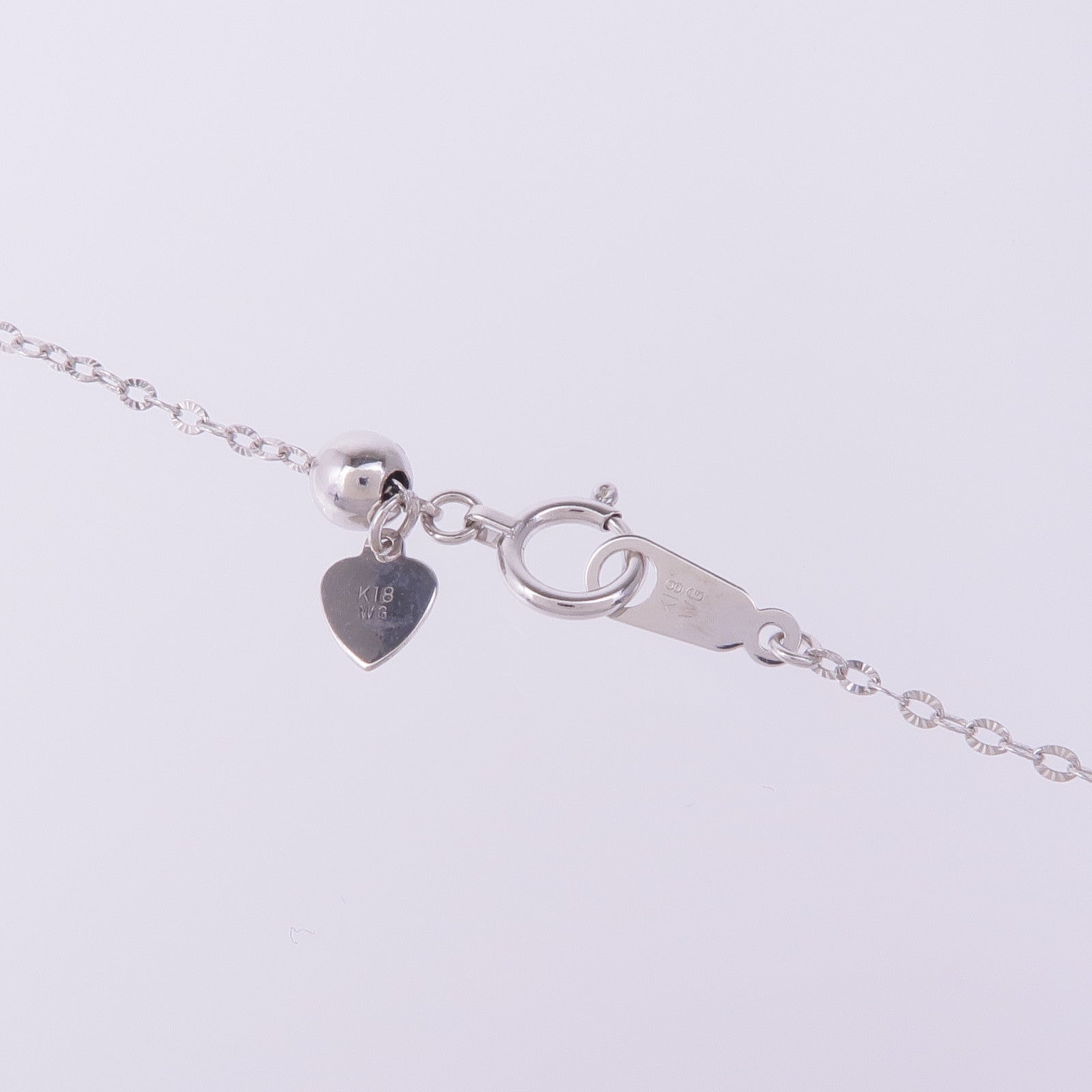 JEWELRY 18K白金Diamond Necklace鑽石項鍊