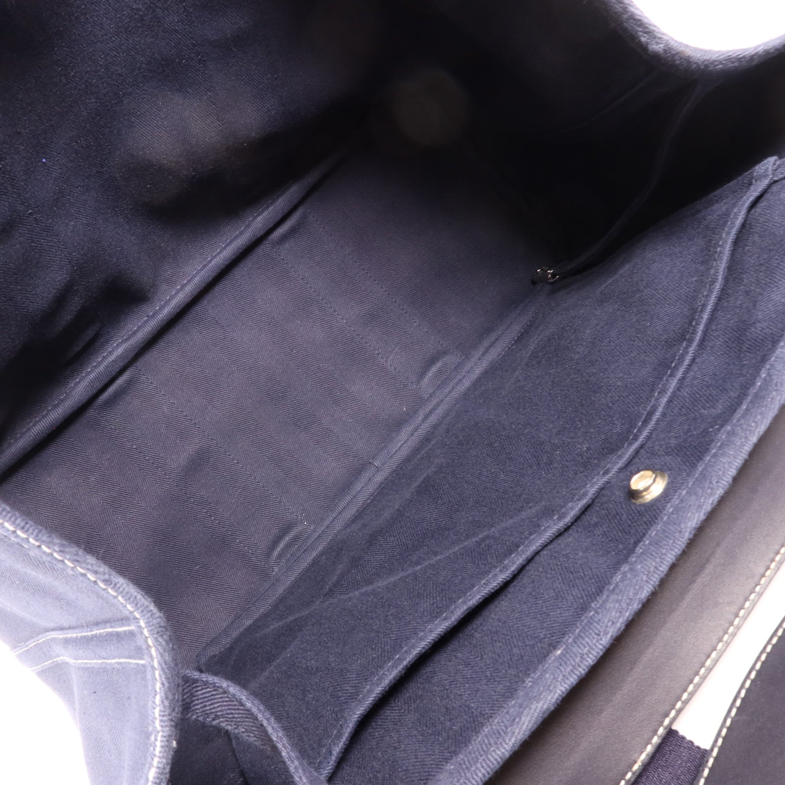 HERMES 帆布Valparaiso MM銀扣手挽袋