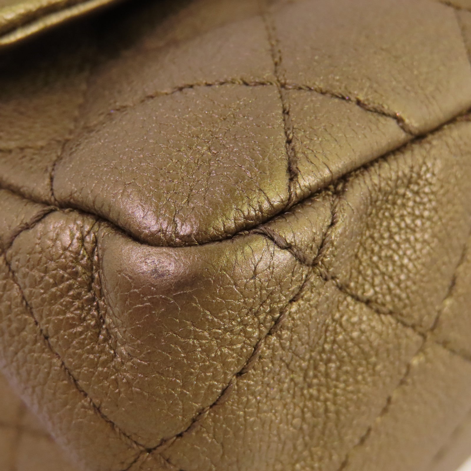 CHANEL 牛皮皮革2.55 Small銀扣鏈帶肩背袋