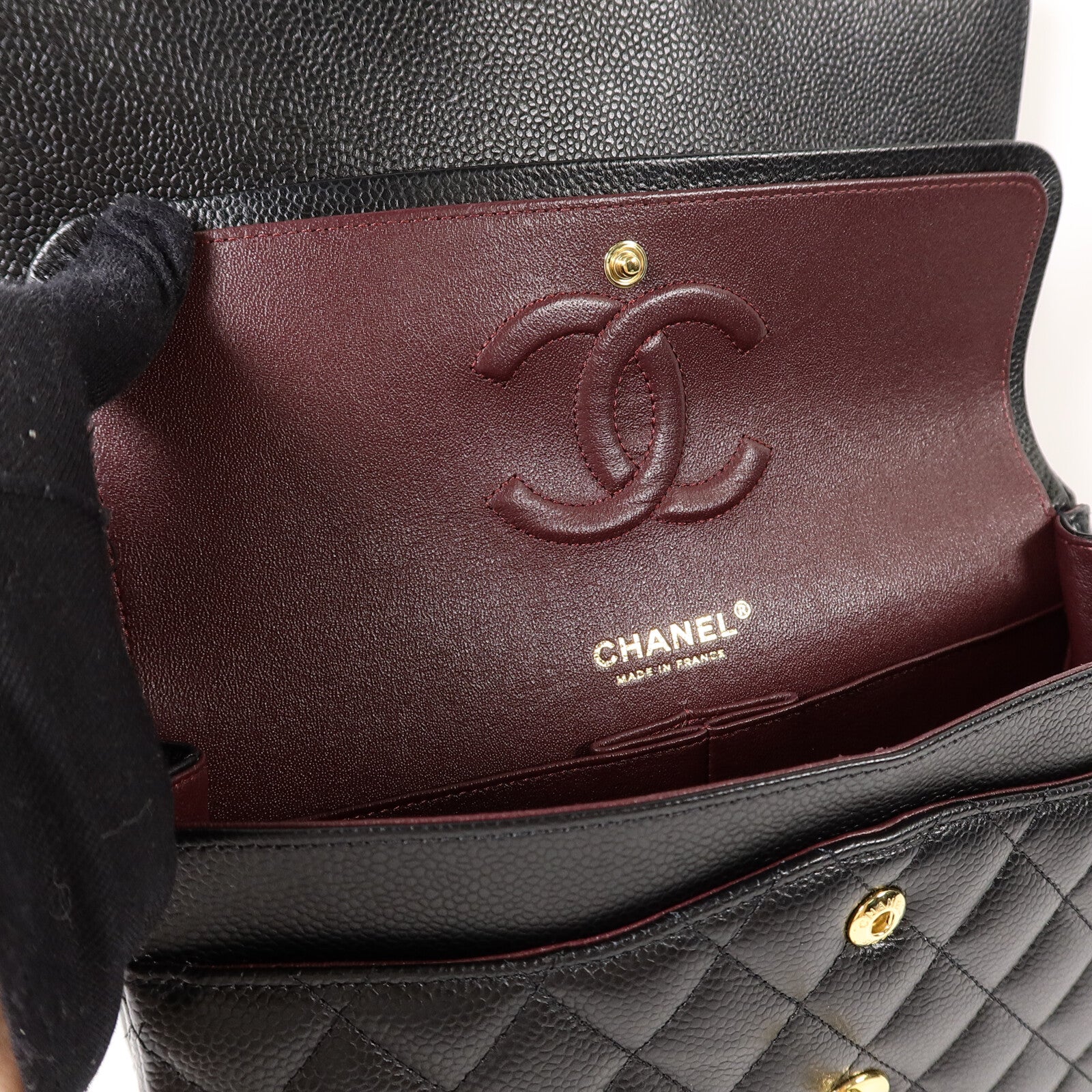 CHANEL 牛皮皮革Classic 25鏈帶肩背袋