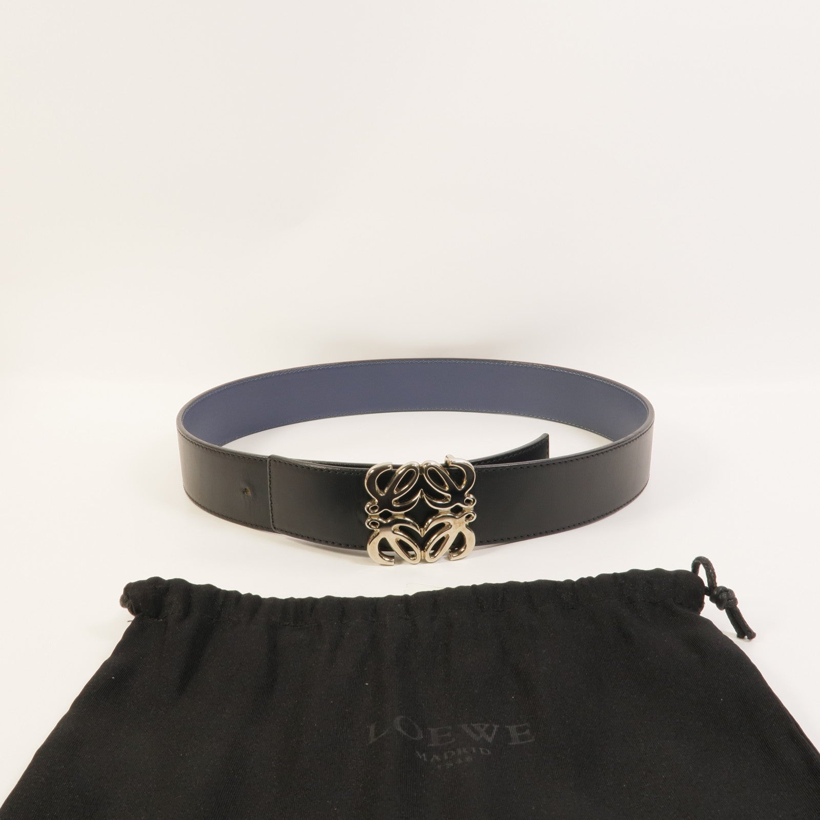 LOEWE 牛皮皮革Belt皮帶