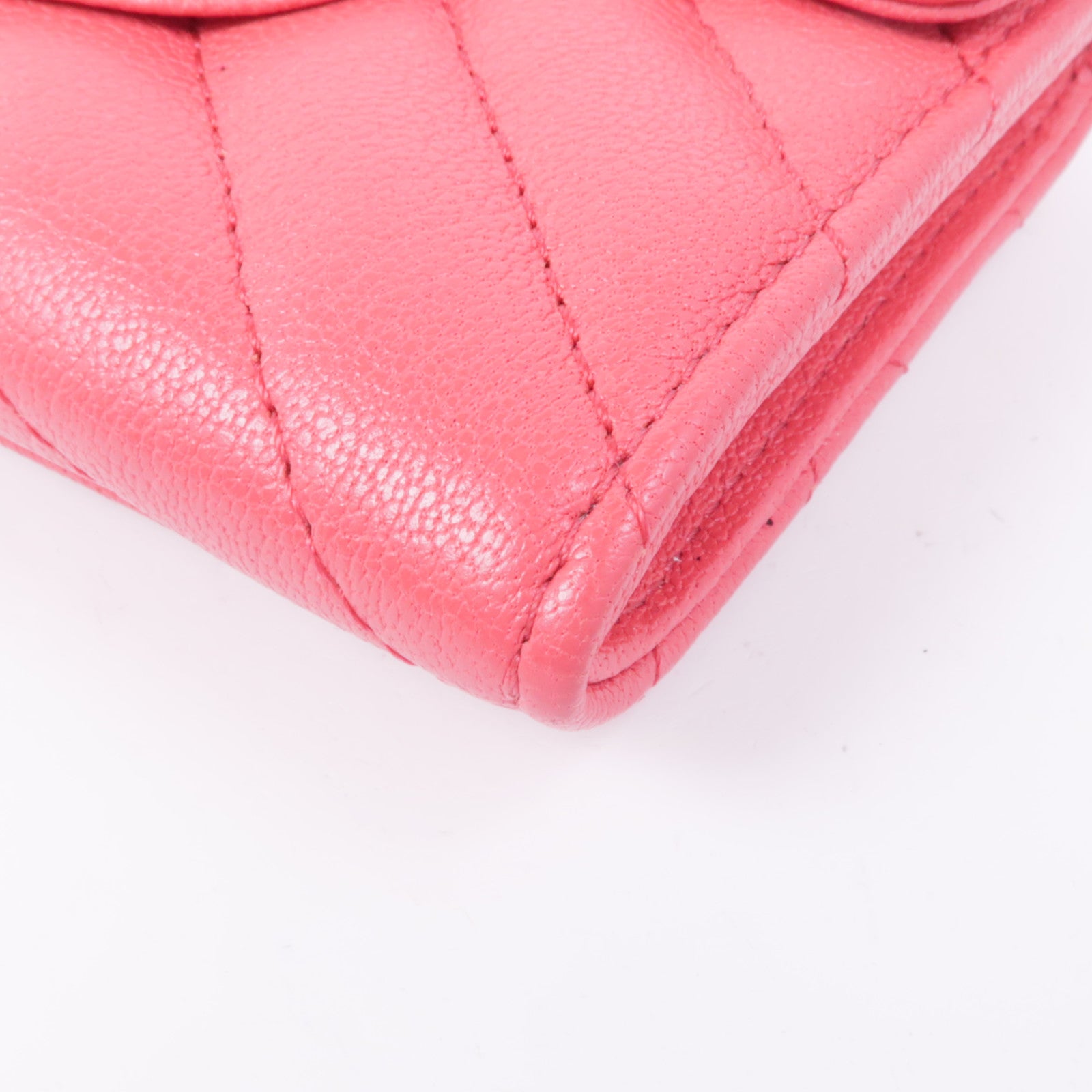 CHANEL 牛皮皮革2.55 Card Case金扣卡片套