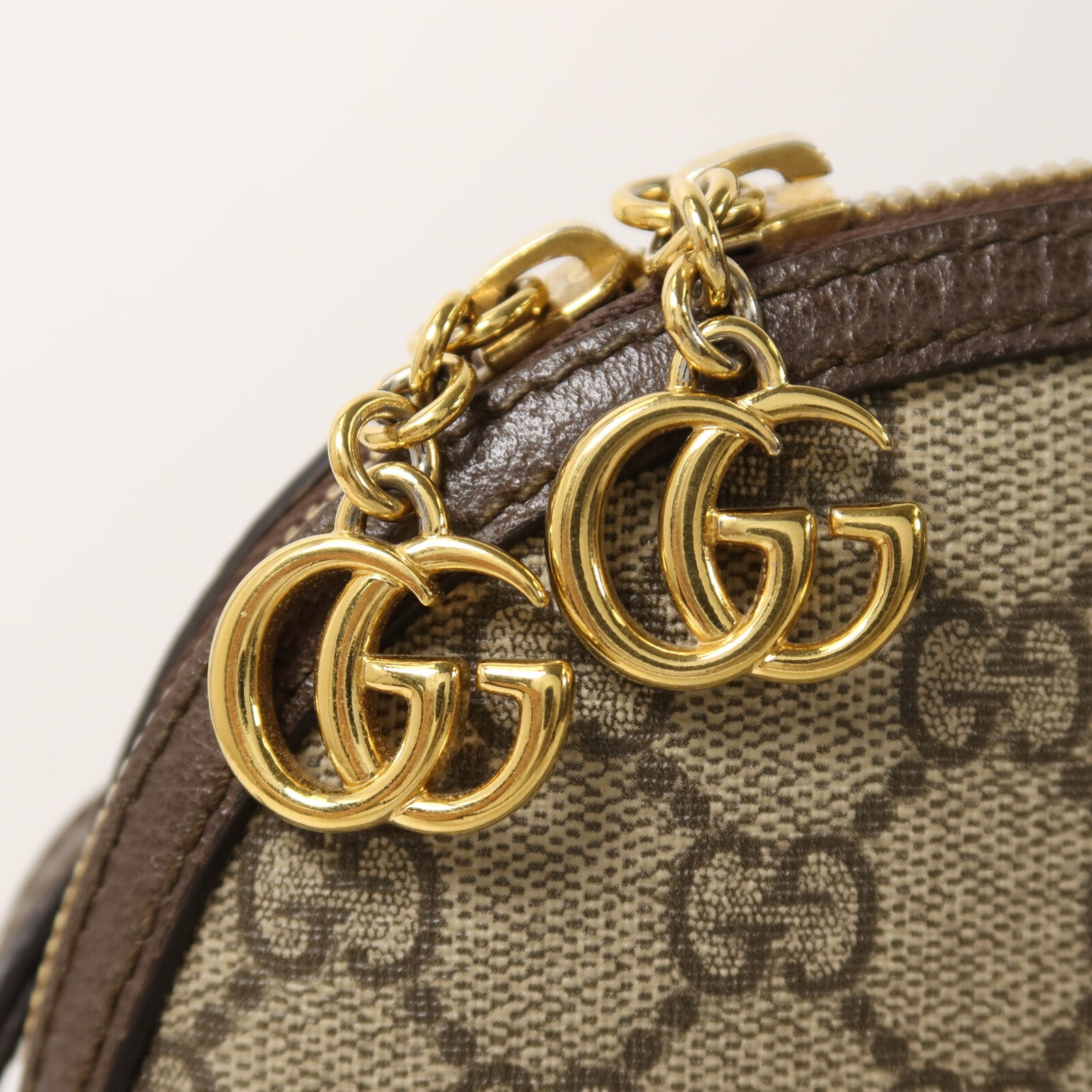 GUCCI 塗層帆布Ophidia Shoulder Bag肩背袋