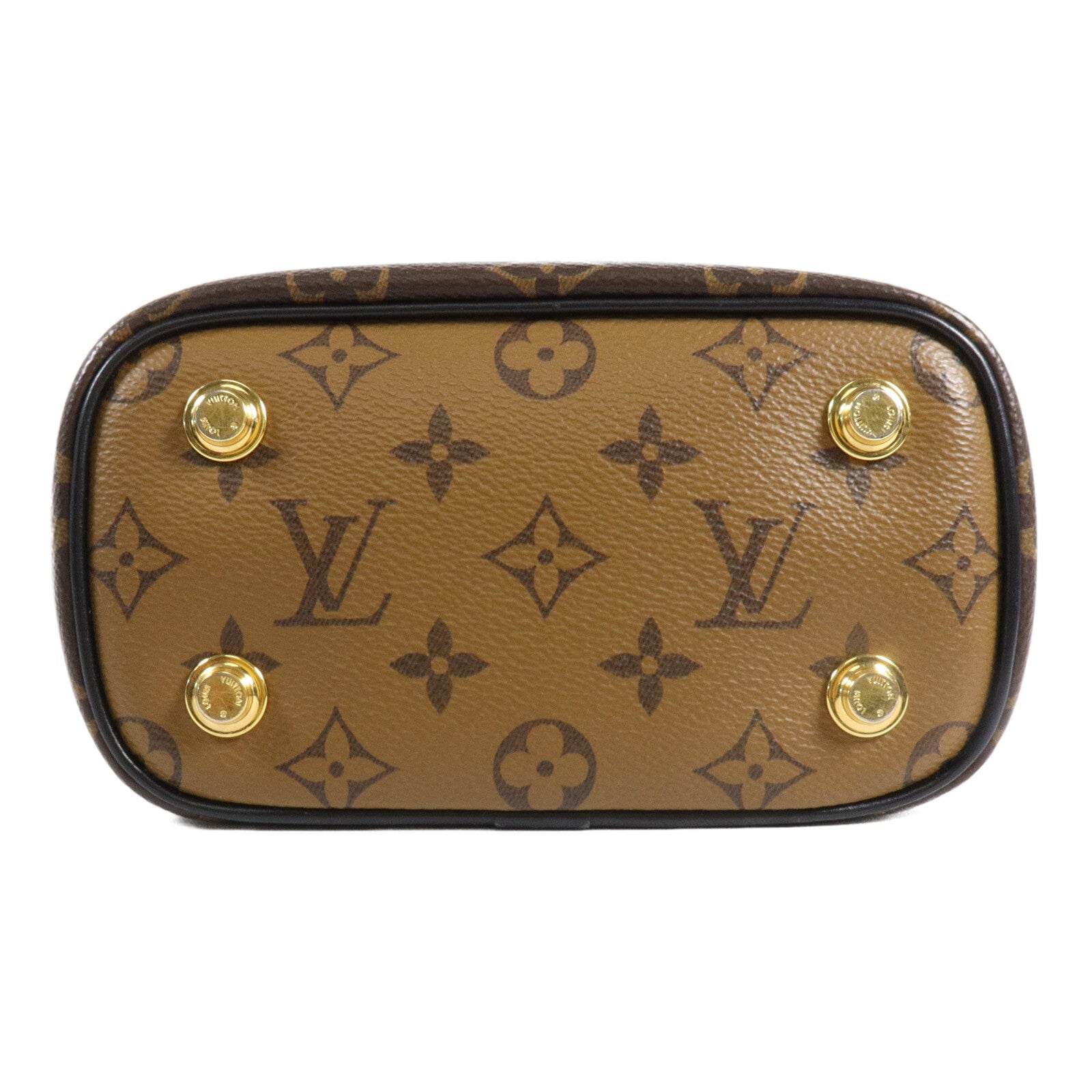 LOUIS VUITTON Monogram/Monogram Reverse Vanity PM手挽肩背兩用袋