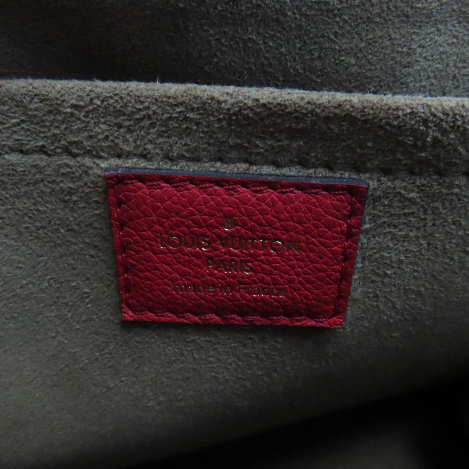 LOUIS VUITTON 【激減優惠】Monogram Marignan金扣手挽肩背兩用袋啡色/紅色