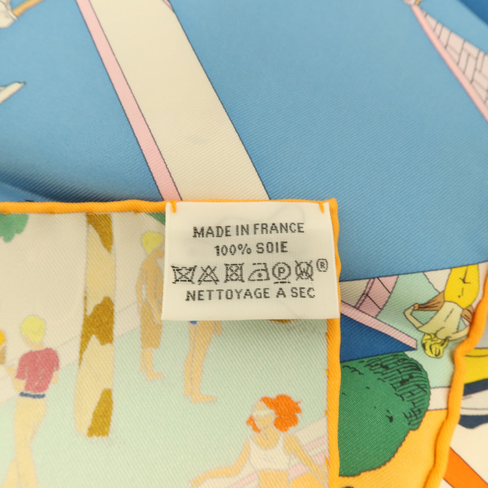 HERMES 絲質Scarf 90x90cm絲巾