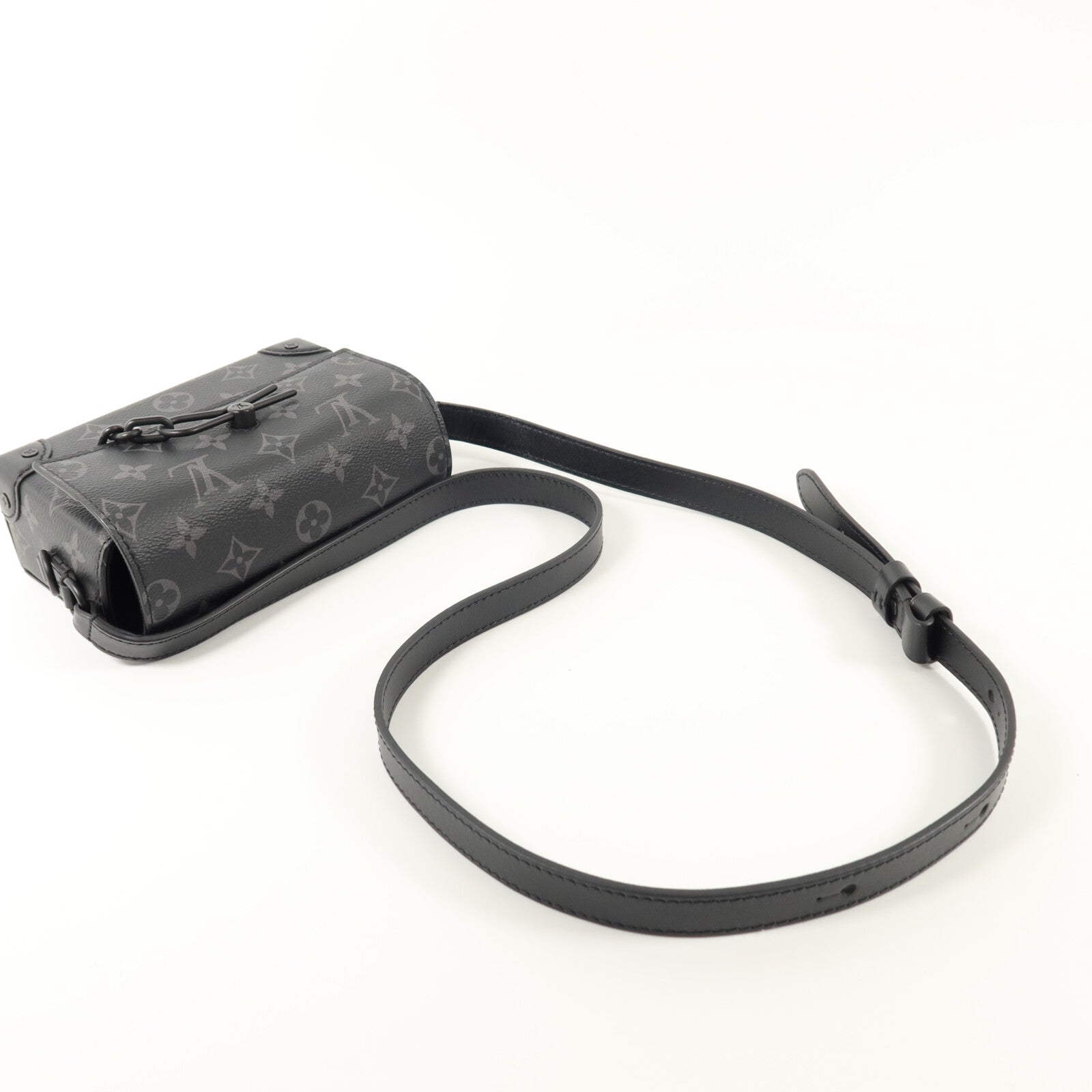 LOUIS VUITTON Monogram Eclipse Steamer Wearable Wallet肩背袋